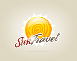 sun logo Sun travel logo